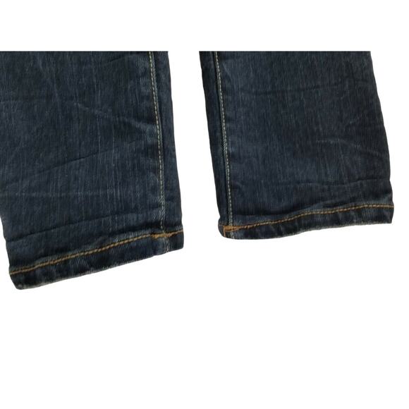 Aeropostale Jeans Womens Size 0 Dark Wash Distressed 28x30 - Picture 5 of 7